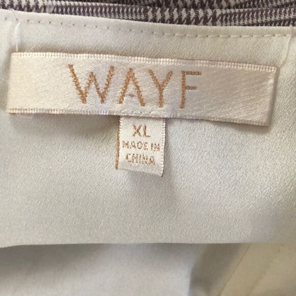 WAYF Roxy Glen Plaid Jumpsuit Size XL - Picture 8 of 8